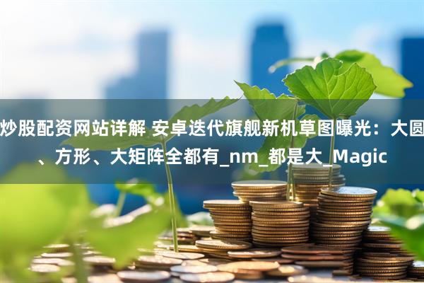 炒股配资网站详解 安卓迭代旗舰新机草图曝光：大圆、方形、大矩阵全都有_nm_都是大_Magic