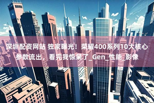 深圳配资网站 独家曝光！荣耀400系列10大核心参数流出，看完我惊呆了_Gen_性能_影像