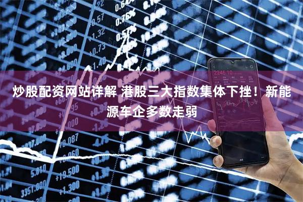 炒股配资网站详解 港股三大指数集体下挫！新能源车企多数走弱